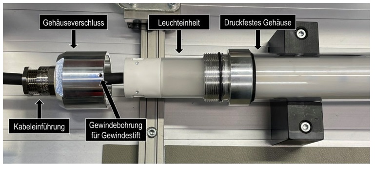 Abbildung 5: Explosionsgeschützte Rohrleuchte der Firma R. STAHL
